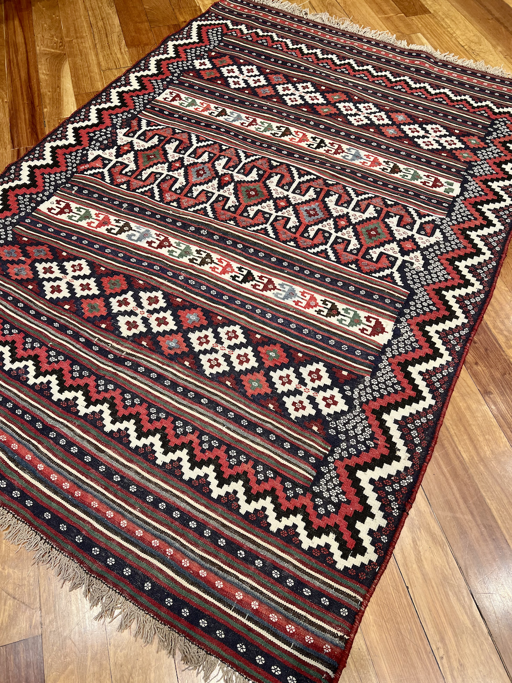 KILIM AFSHARI-Q 2.15m x 1.50m