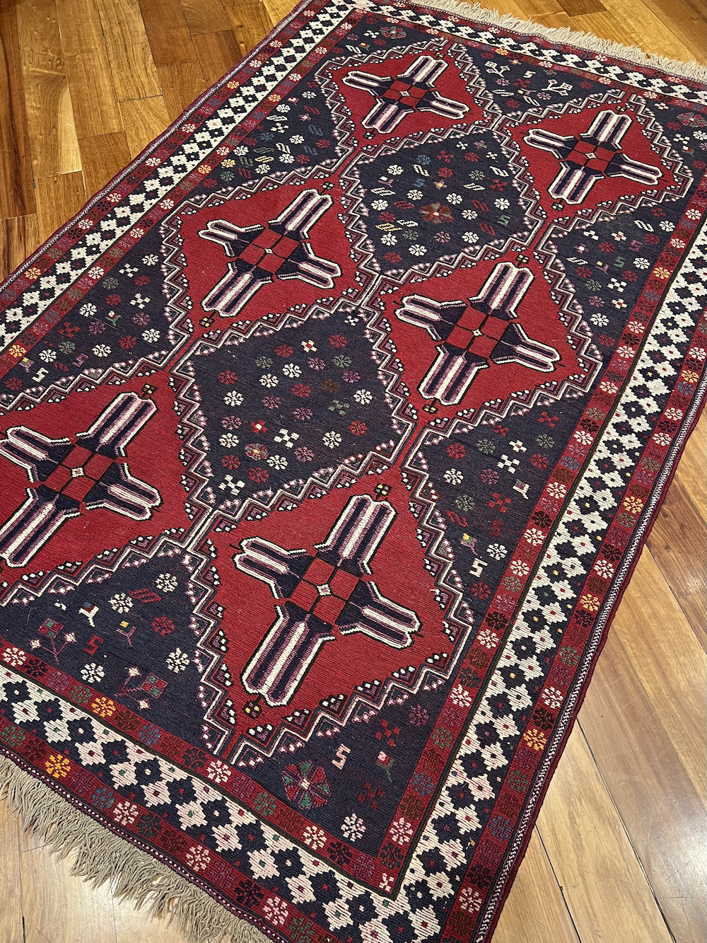 KILIM AFSHARI-V 2.22m x 1.45m