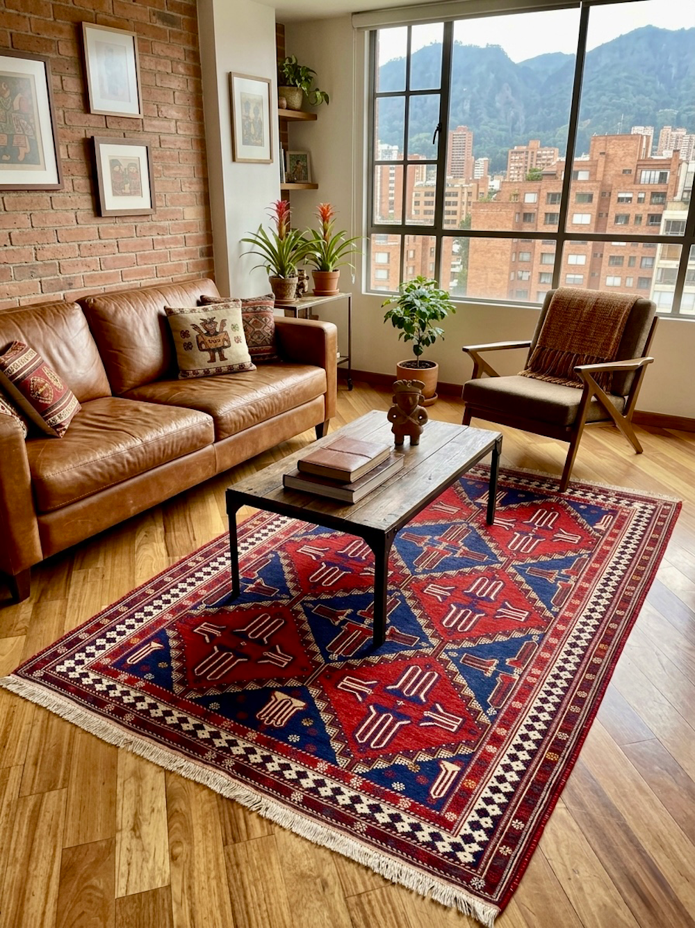 KILIM AFSHARI-C 2.16m x 1.58m