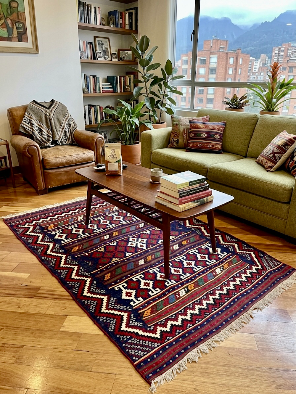 KILIM AFSHARI-E 2.15m x 1.50m