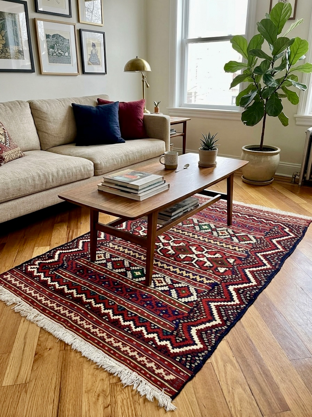 KILIM AFSHARI-F 2.30m x 1.47m