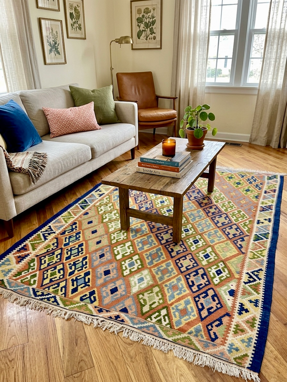 KILIM ARDEBIL-AT 2.00m x 1.54m