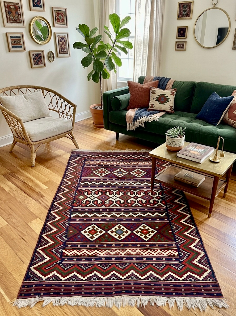 KILIM AFSHARI-P 2.00m x 1.50m