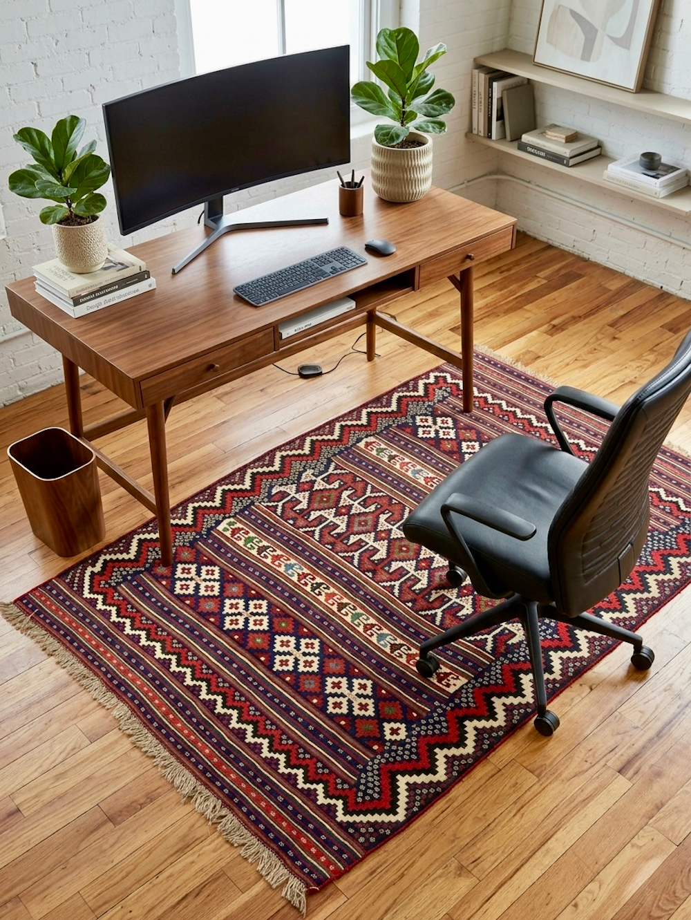 KILIM AFSHARI-Q 2.15m x 1.50m