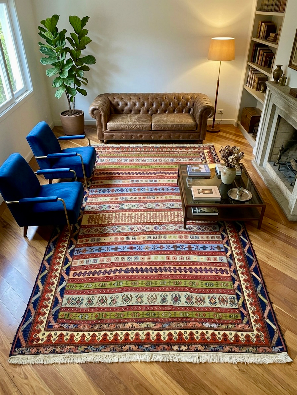 KILIM KAZAK-Q 2.96m x 1.96m