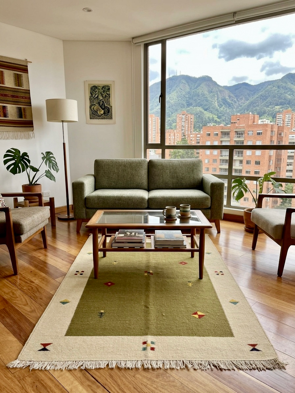 KILIM SHIRAZ-R 1.85m x 1.25m