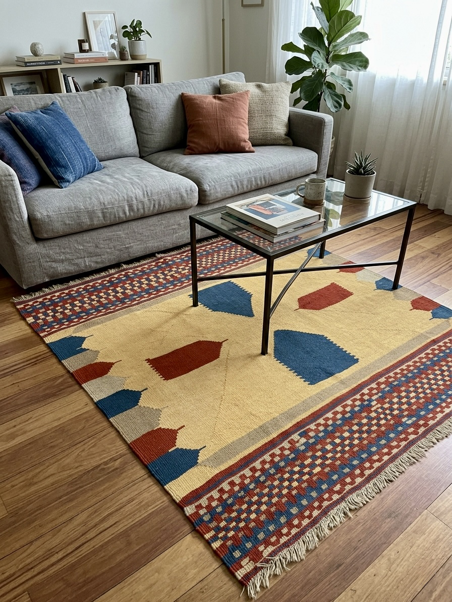 KILIM ARDEBIL-L3 1.30m x 1.30m