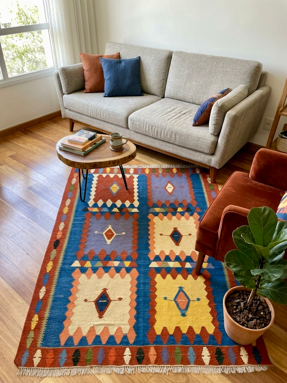 KILIM ARDEBIL-L5 2.06m x 1.40m