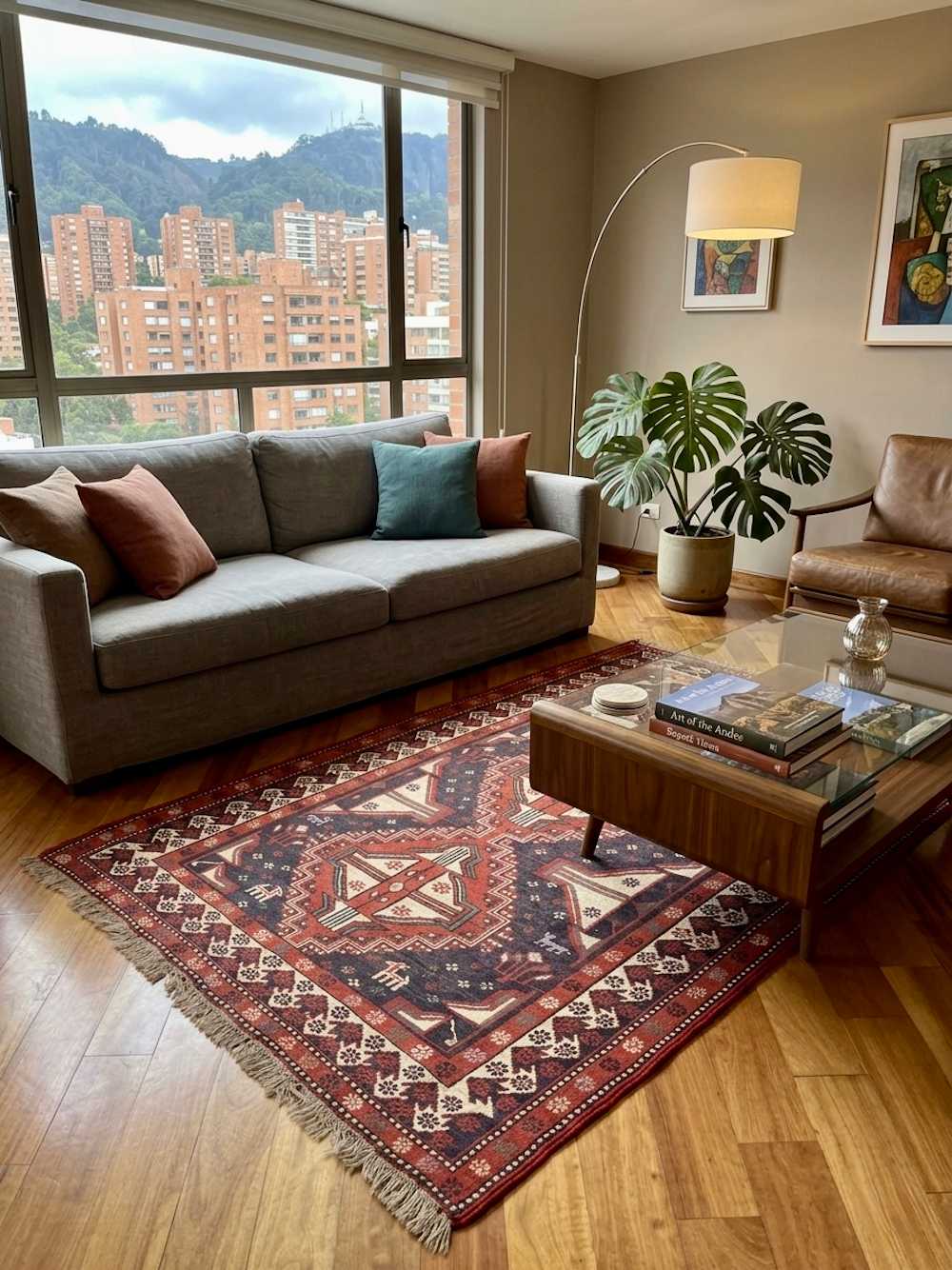 KILIM AFSHARI-W 2.15m x 1.40m