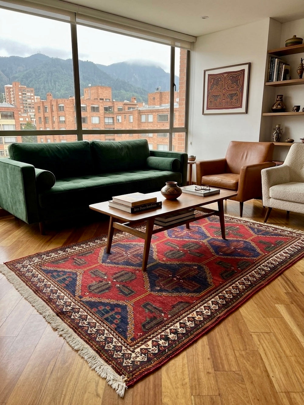 KILIM AFSHARI-Y 2.47m x 1.41m