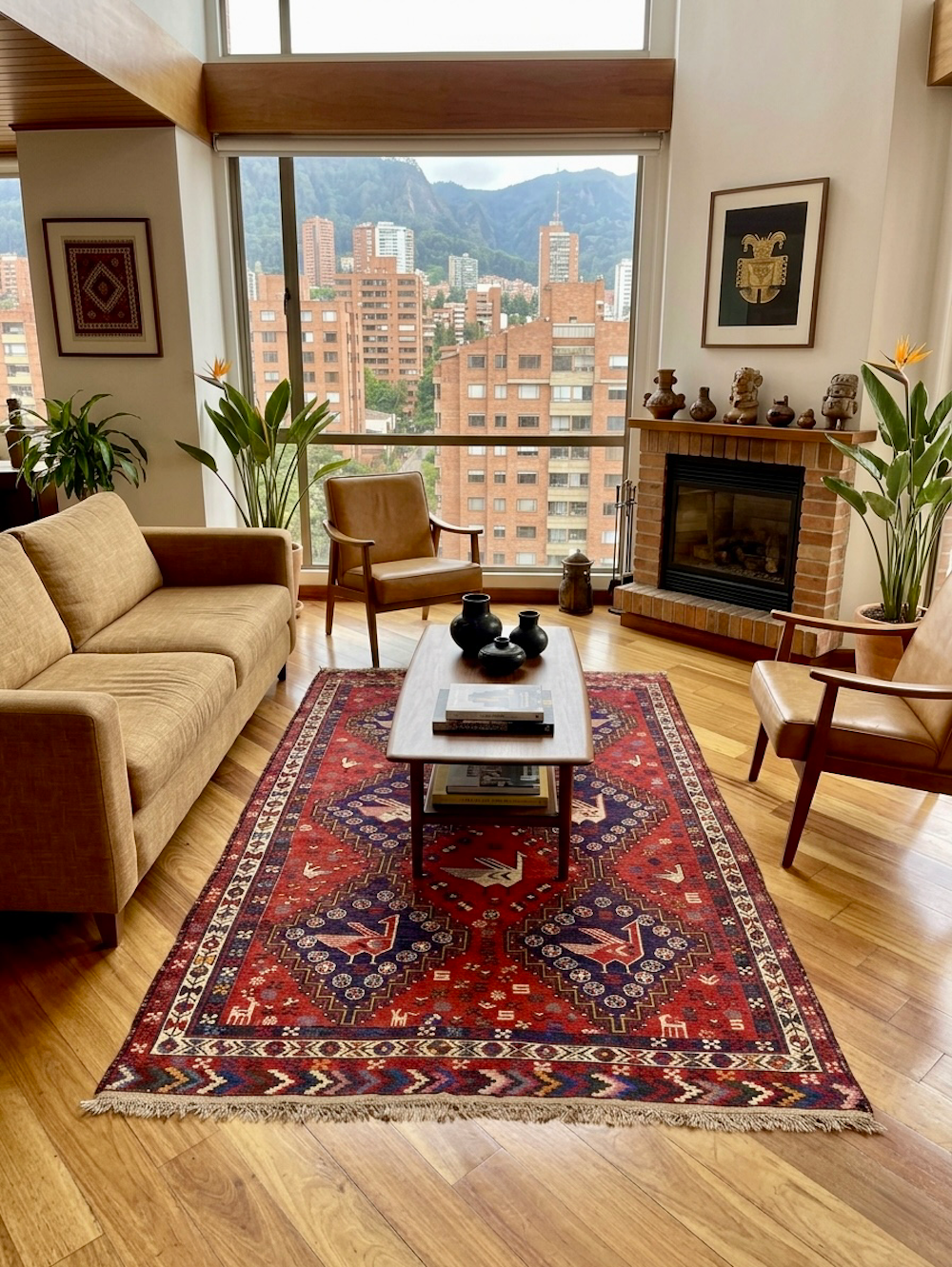 KILIM AFSHARI-Z 2.17m x 1.42m