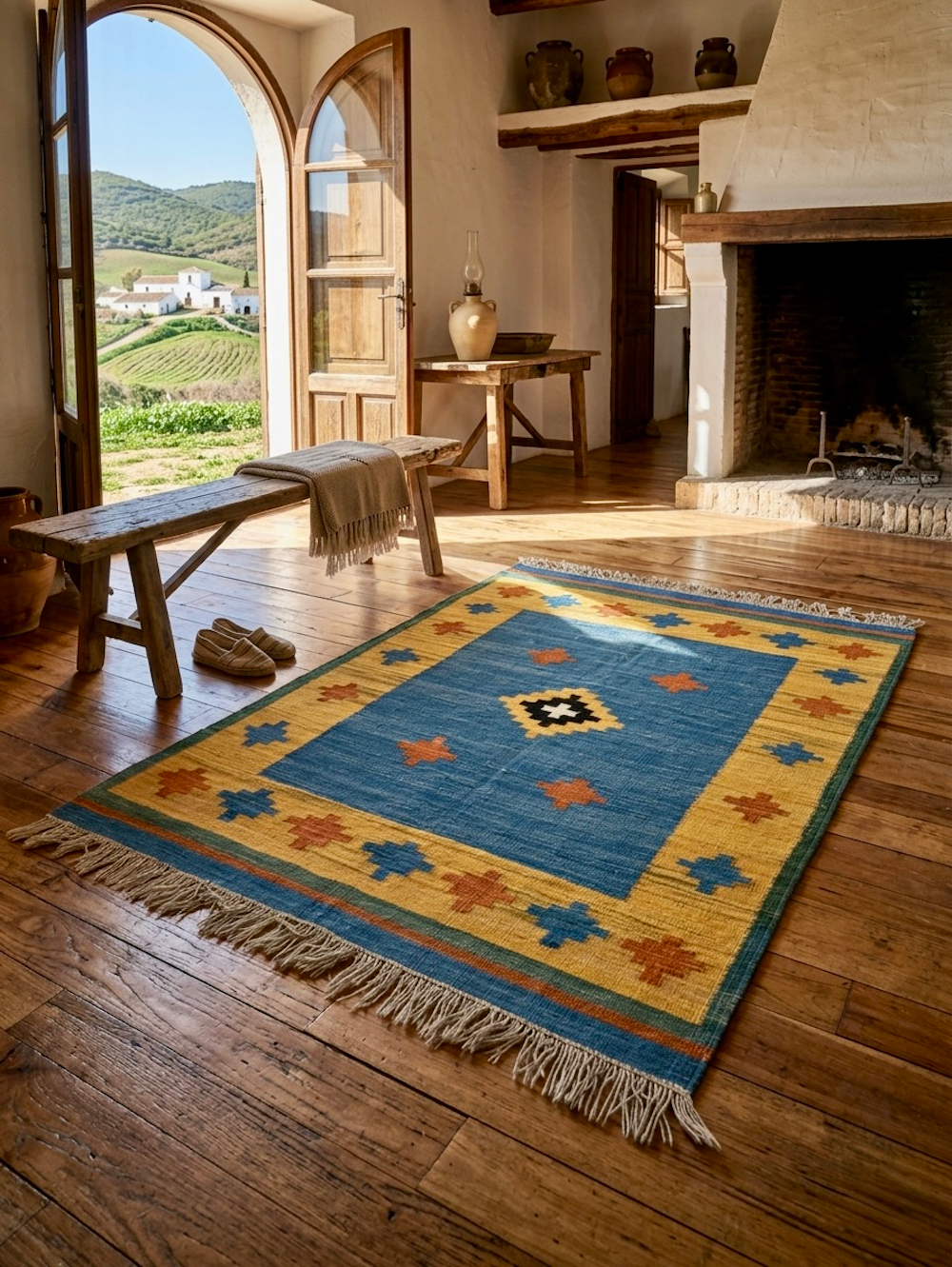 KILIM SHIRAZ-A1 1.63m x 1.18m