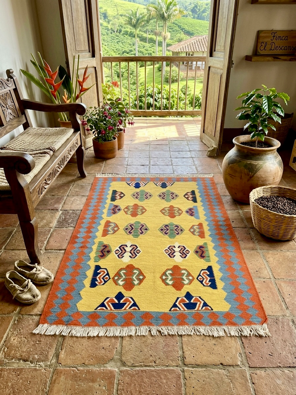 KILIM ARDEBIL-O4 1.80m x 1.22m