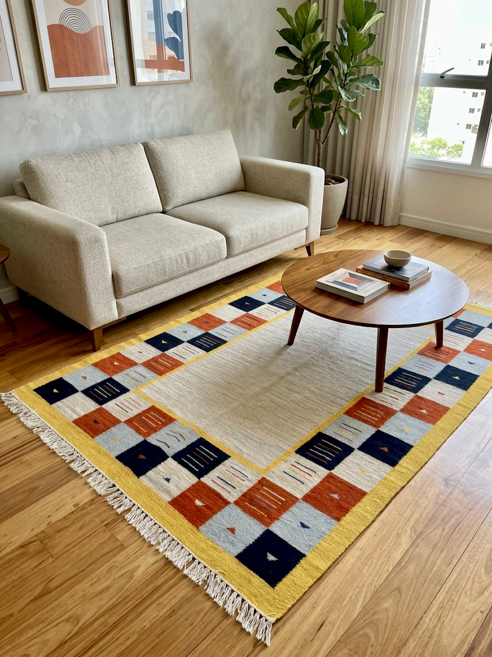 KILIM SHIRAZ-A6 1.95m x 1.38m