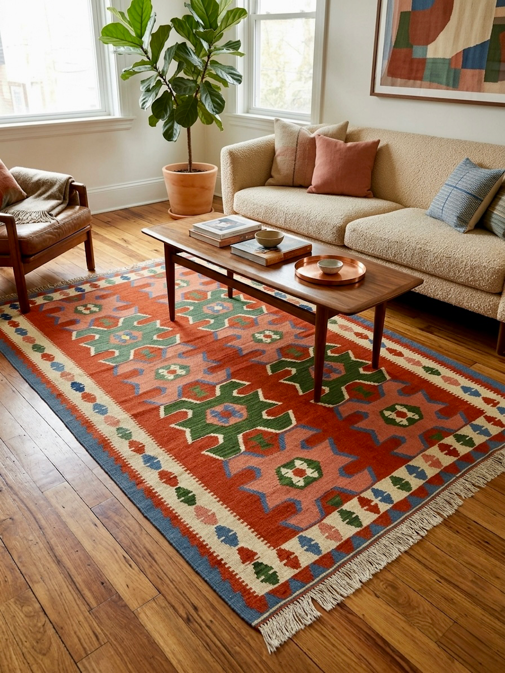 KILIM ARDEBIL-U2 2.10m x 1.38m