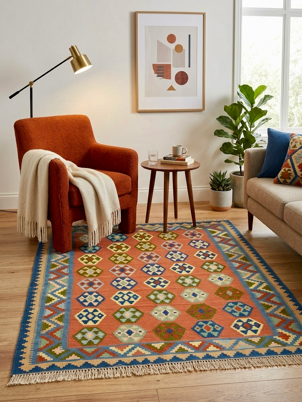 KILIM ARDEBIL-T9 1.45m x 1.30m